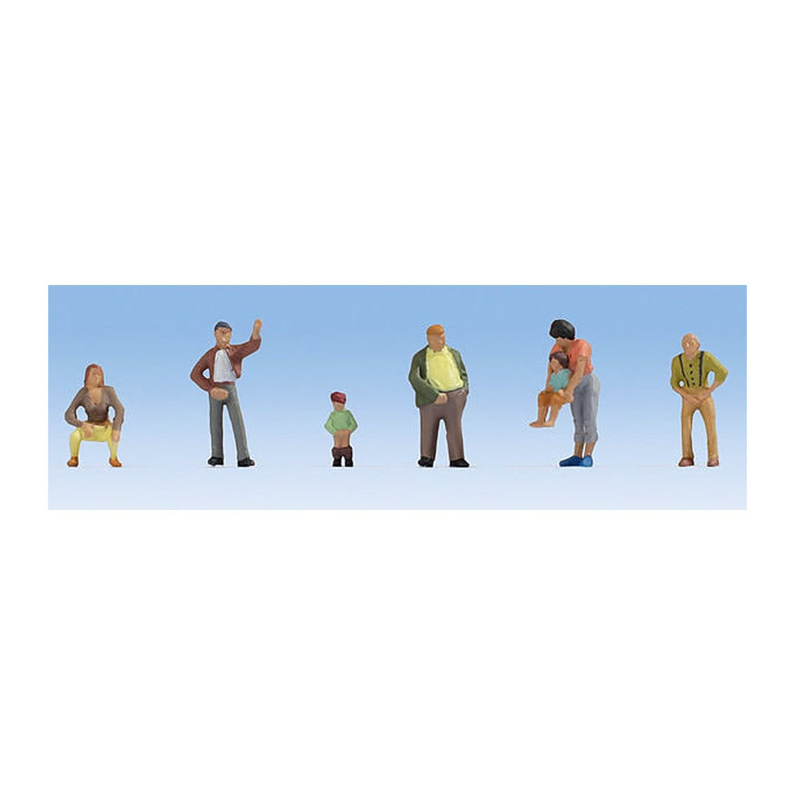 Noch 15561 HO Scale Bathroom Stop pkg(6)