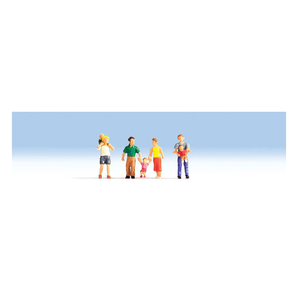 Noch 15592 HO Scale Parents & Children -- Set #2 pkg(7)