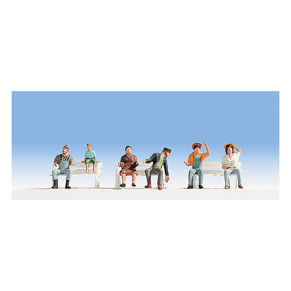 Noch 15628 HO Scale Tractor Drivers -- pkg(6)