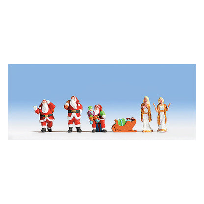 Noch 15920 HO Scale Christmas Figures
