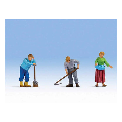 Noch 17840 O Scale Farmers -- pkg(3)