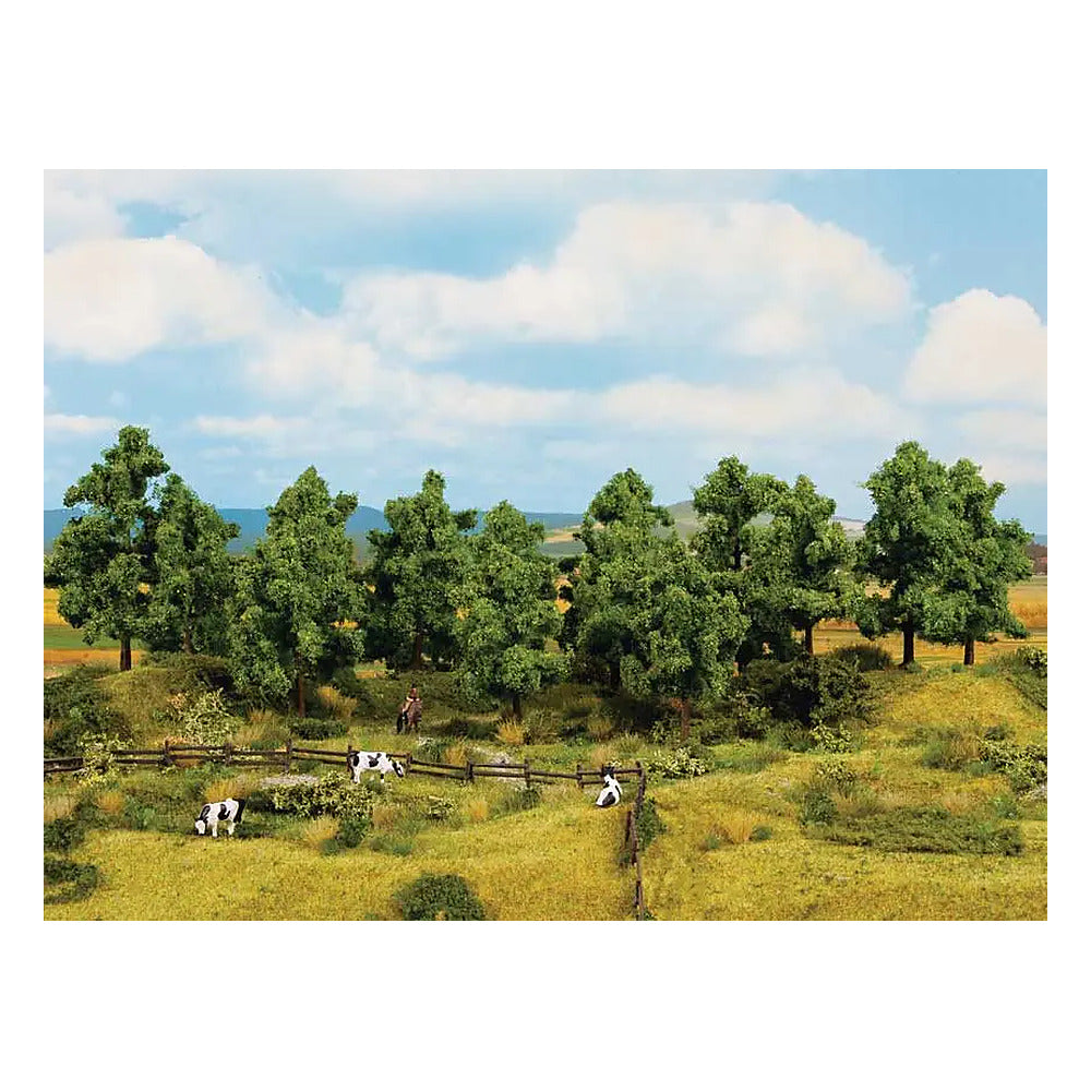 Noch 24603 All Scale Deciduous Trees -- 1-9/16 to 3-15/16" 4 to 10cm Tall (16)