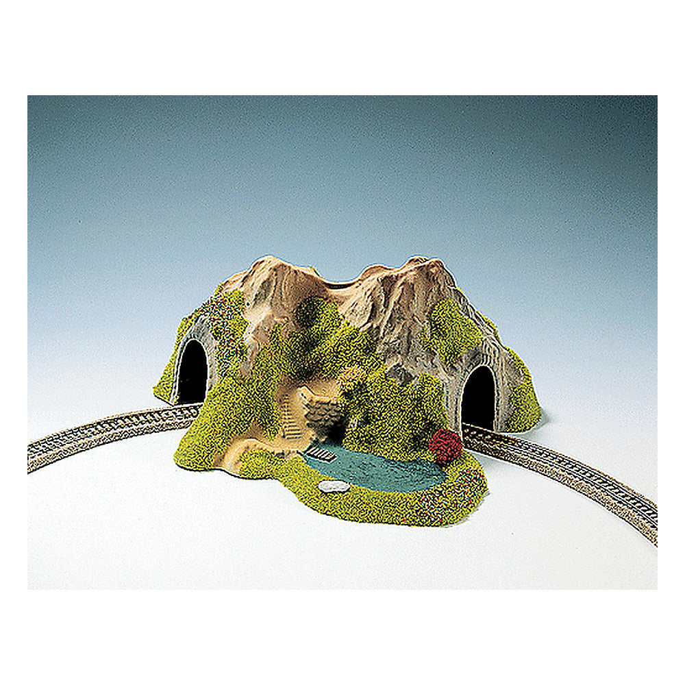 Noch 34660 N Scale Single Track Tunnel, Curved w/Lake