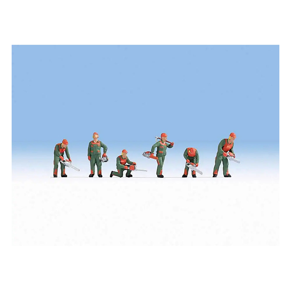 Noch 36061 N Scale Forest Workers -- pkg(6)