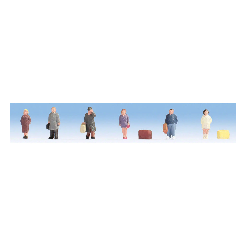 Noch 44201 Z Scale Travelers -- pkg(6)