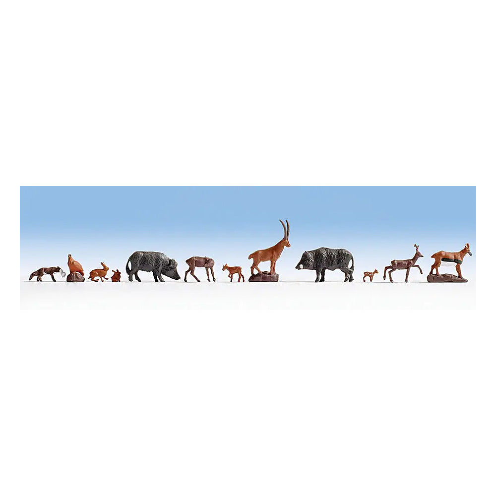 Noch 45745 TT Scale Forest Animals -- pkg(9)