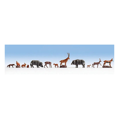 Noch 45745 TT Scale Forest Animals -- pkg(9)
