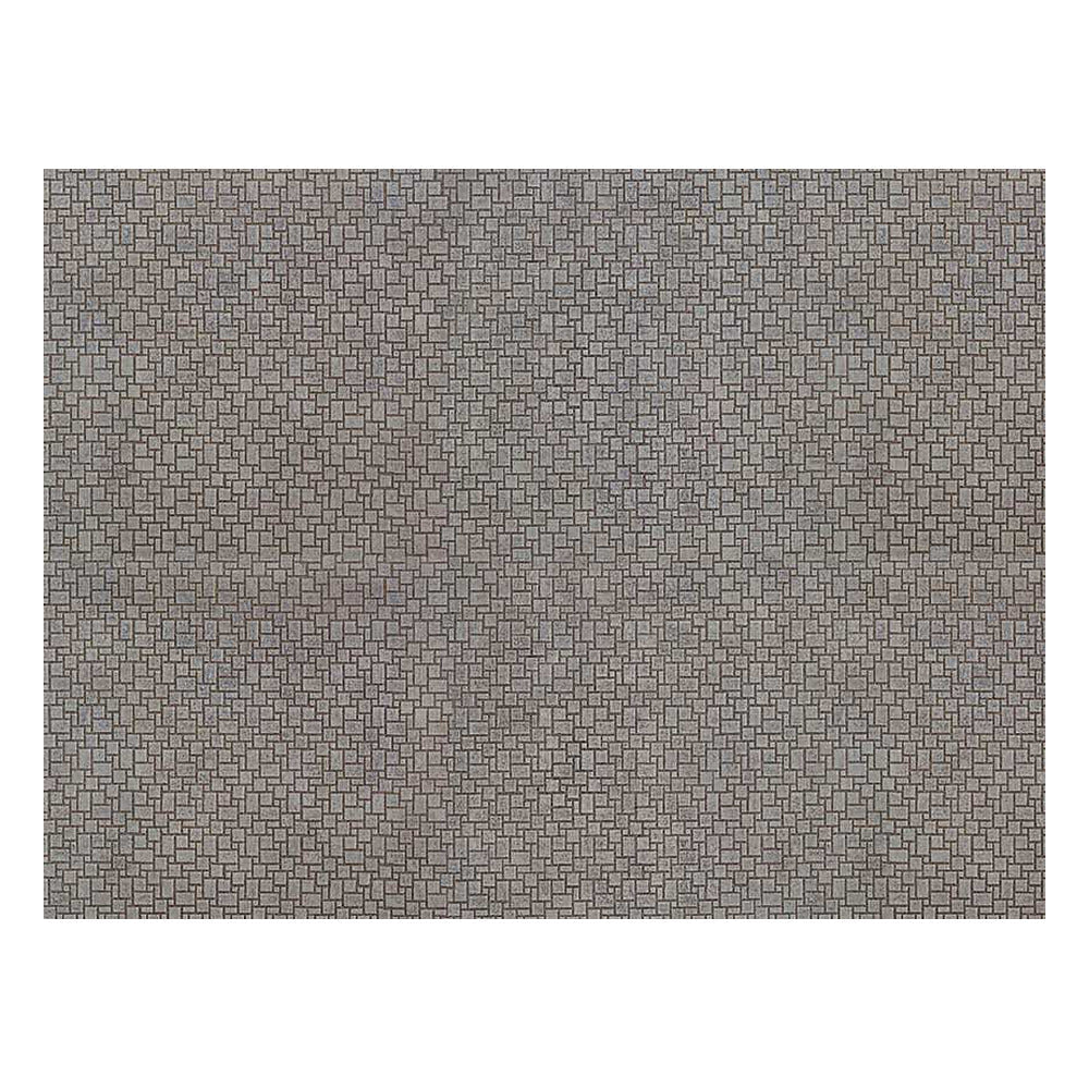 Noch 56982 N Scale Printed Cardstock 3-D Texture Sheet -- Modern Pavement