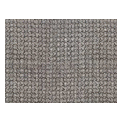 Noch 56982 N Scale Printed Cardstock 3-D Texture Sheet -- Modern Pavement