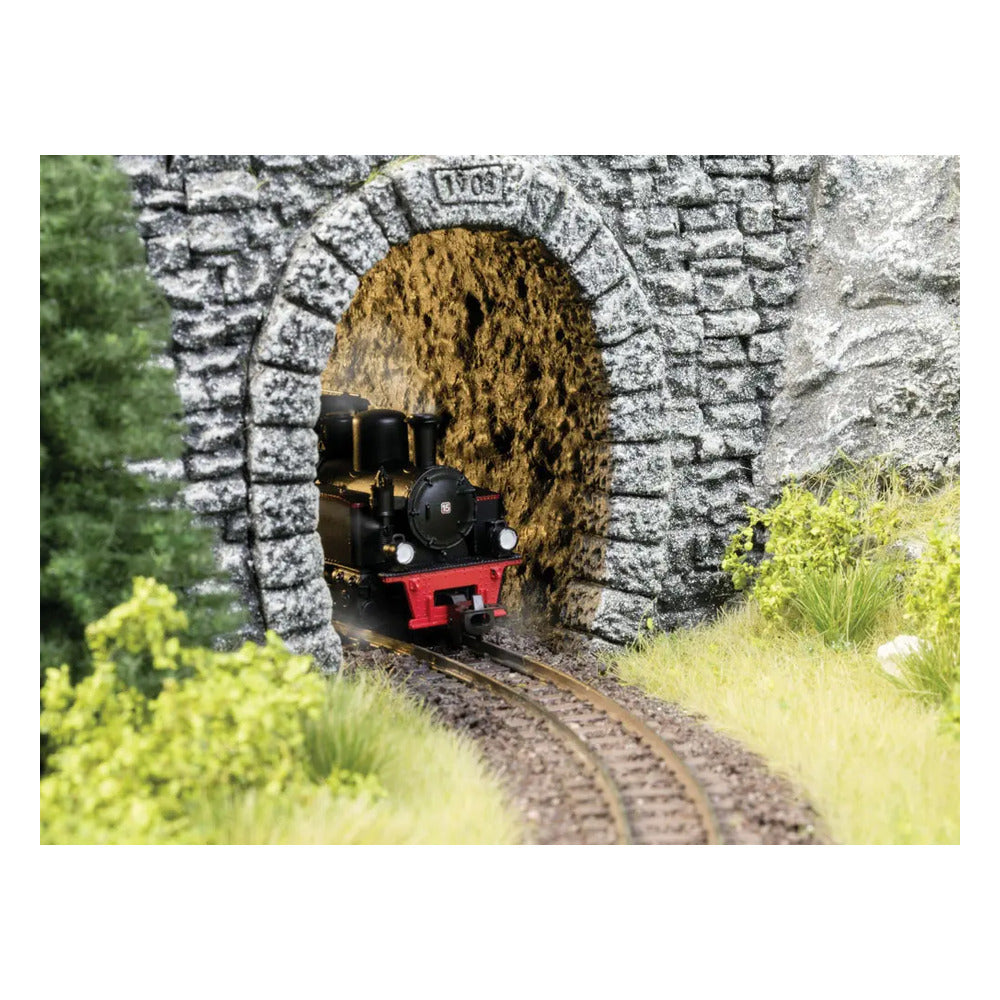 Noch 58032 HO Scale Straight Rock Interior Tunnel Liner -- 2 Pieces