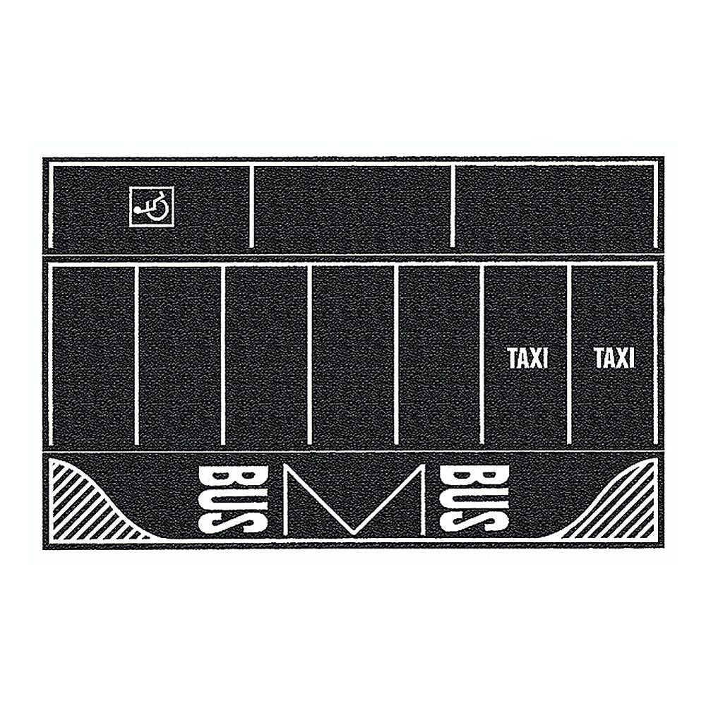 Noch 60718 HO Scale Flexible Pavement Sheet -- Parking Lot Asphalt