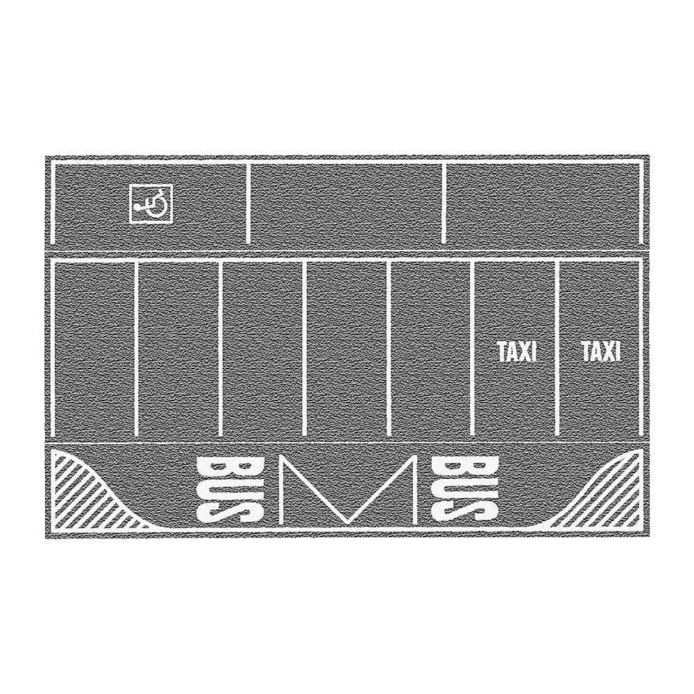 Noch 60720 HO Scale Flexible Pavement Sheets -- Parking Lot Gray