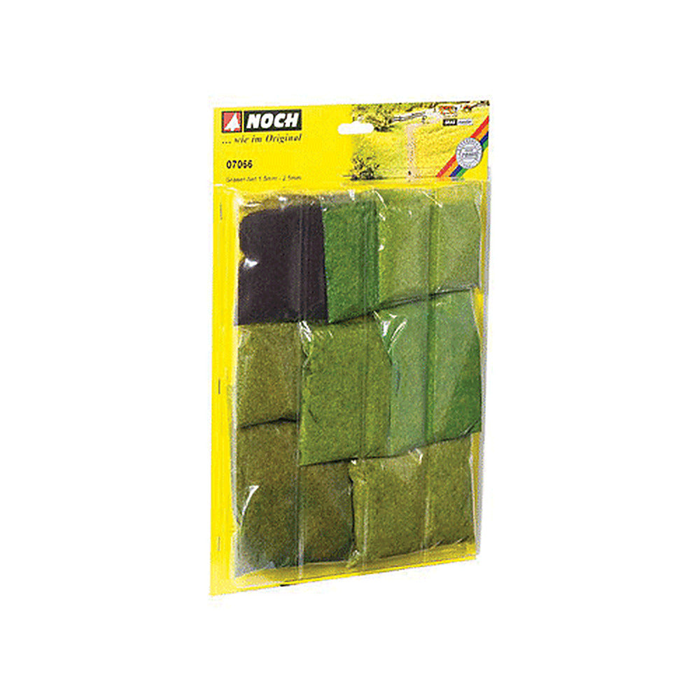 Noch 7066 All Scale Grass Fiber Assortment -- Short - 1/16 & 3/32"