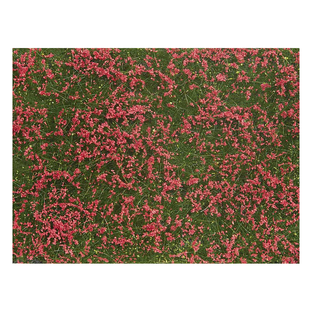 Noch 7257 All Scale Ground Cover Foliage Pad -- Meadow Red 4-3/4 x 7-1/16"