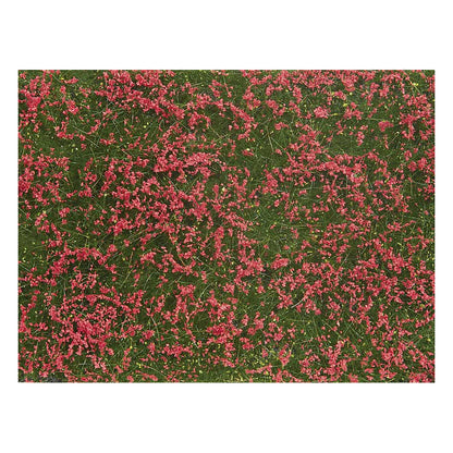 Noch 7257 All Scale Ground Cover Foliage Pad -- Meadow Red 4-3/4 x 7-1/16"