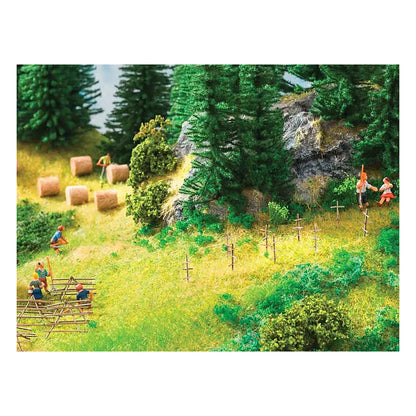 Noch 7460 HO Scale Hay Bales -- Round pkg(18)