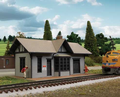 Walthers Cornerstone 3894 N Golden Valley Depot Kit