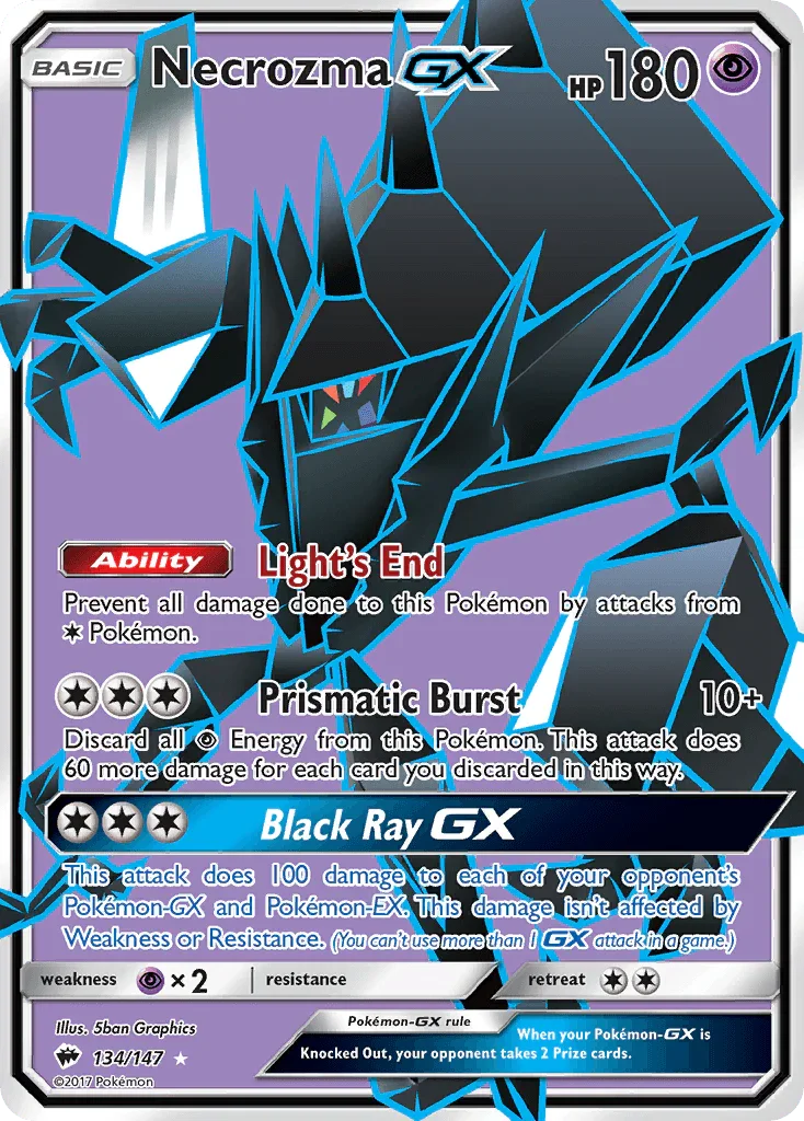 Necrozma GX (134/147) [Sun & Moon: Burning Shadows]