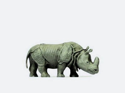 Preiser 29502 HO Scale Animal Indian Rhinoceros #2