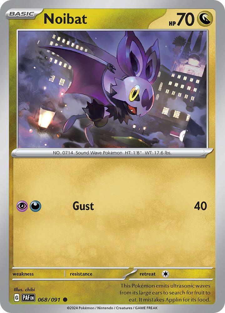 Noibat (068/091) [Scarlet & Violet: Paldean Fates]