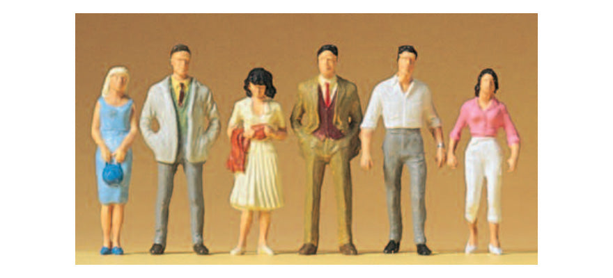 Preiser 72400 1/72 Scale Standing People Figure Set