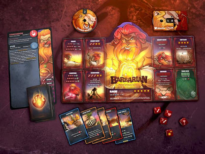 Dice Throne Season 1 - Box 1 - Barbarian vs Moon Elf