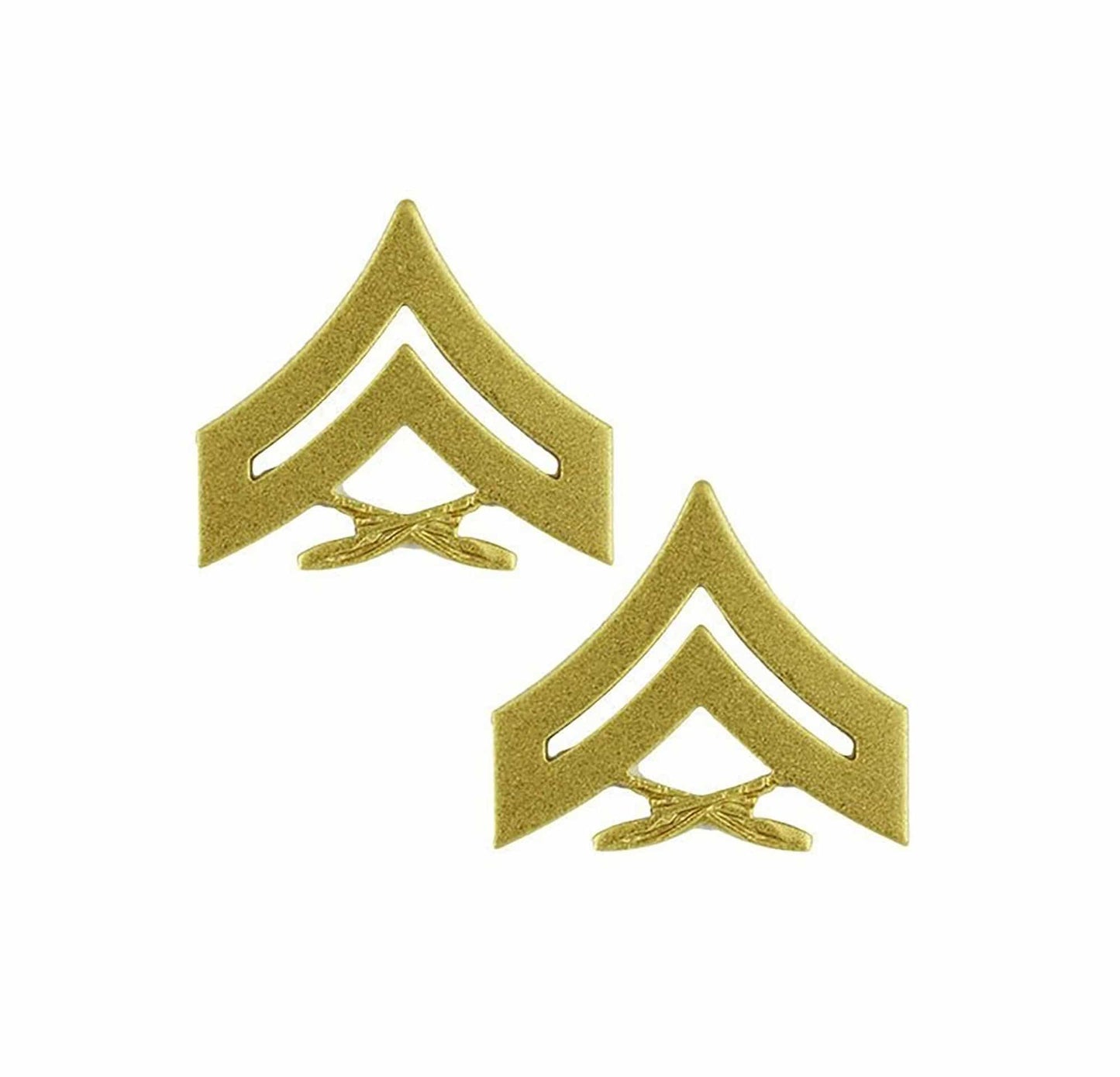 U.S. Marine Corps Corporal Satin Gold Rank