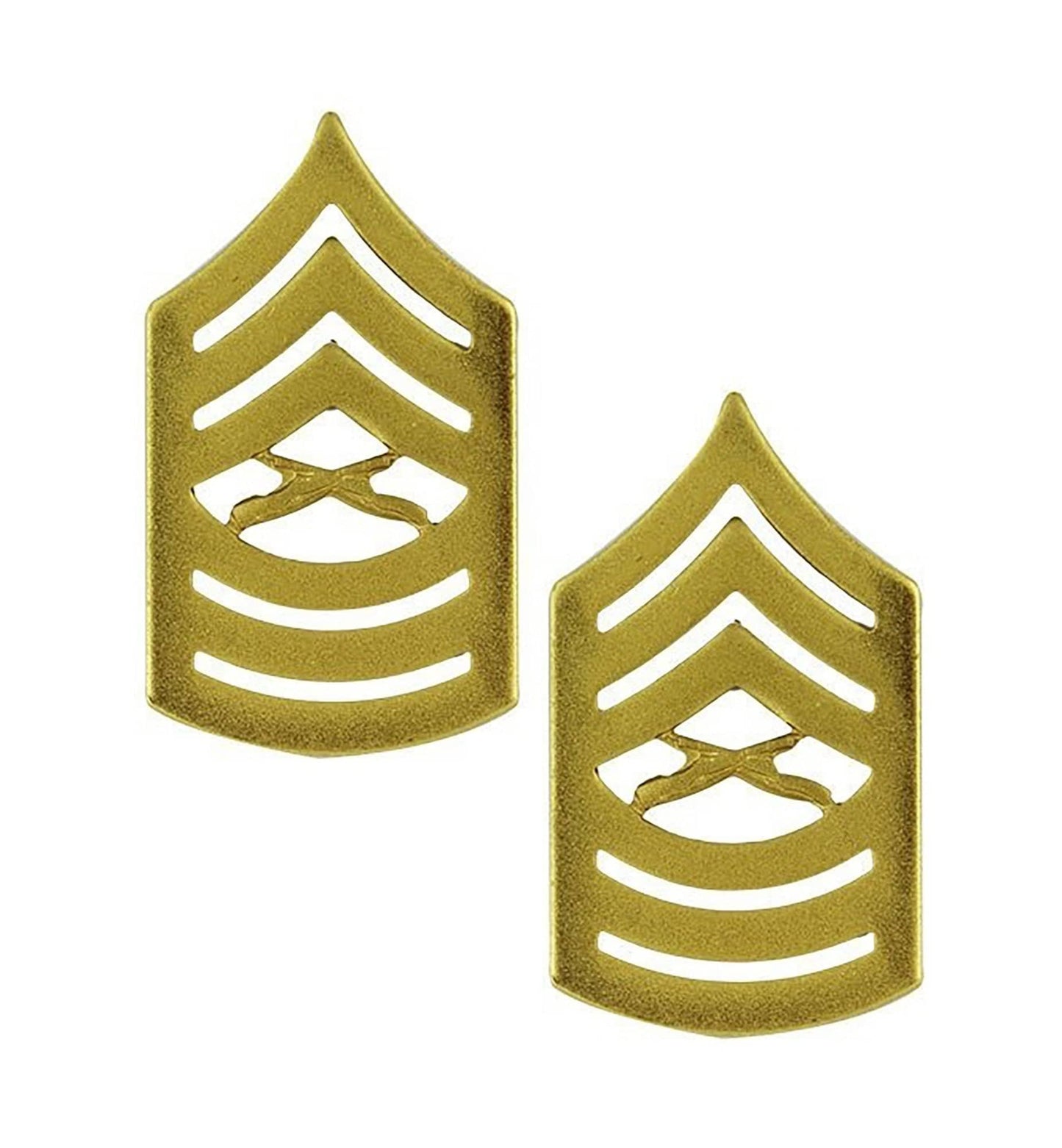 U.S. Marine Corps Master Sergeant Satin Gold Rank