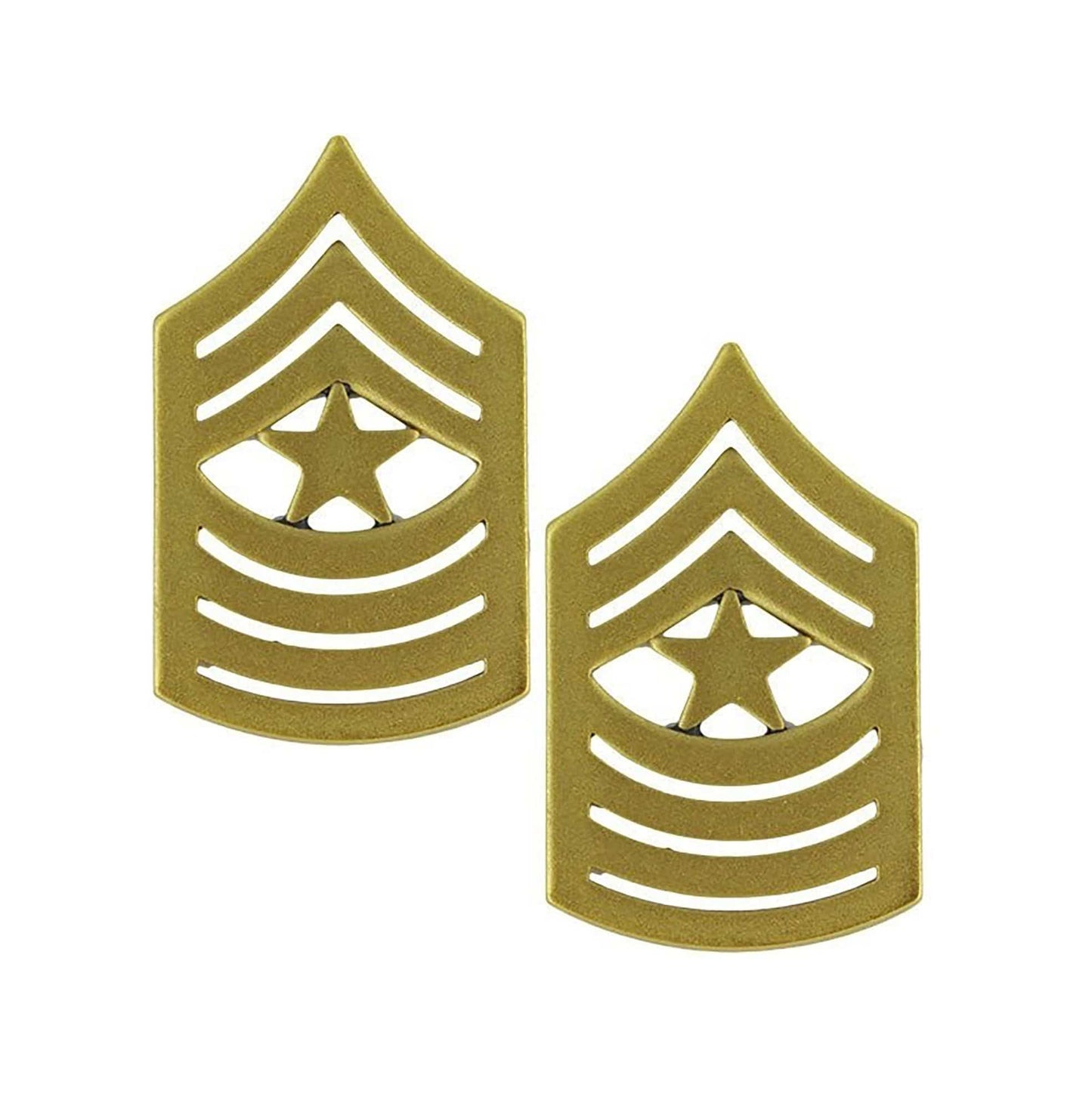 U.S. Marine Corps Sergeant Major Satin Gold Rank