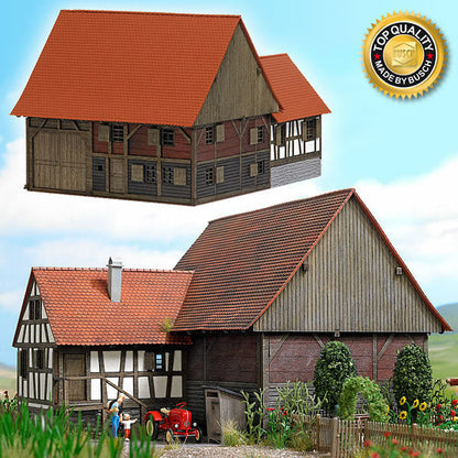 Busch 8788 TT Scale Small Historic Farmhouse