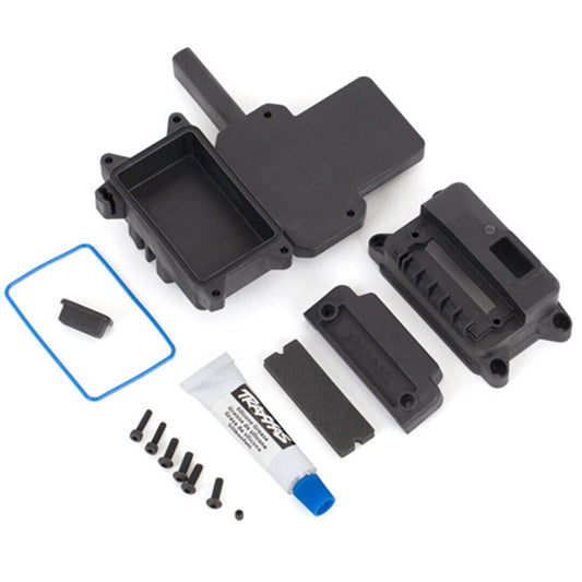 Traxxas 9624 Receiver Box Sealed w/ ESC mount / receiver box cover : Sledge