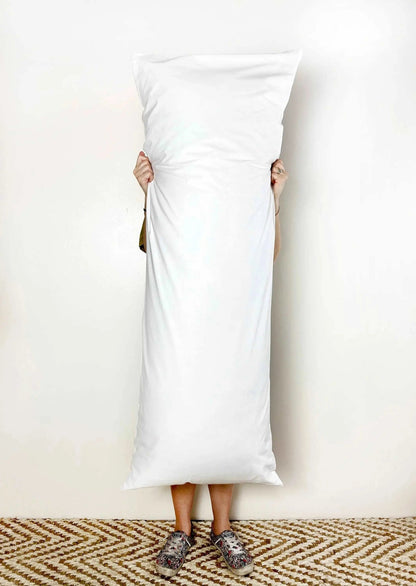 54”x 20” 100% Cotton Down Alternative Body Pillow by UniikPillows