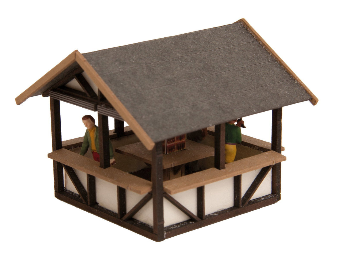Noch 14393 HO Scale Christmas Market Mulled Wine Stall Kit