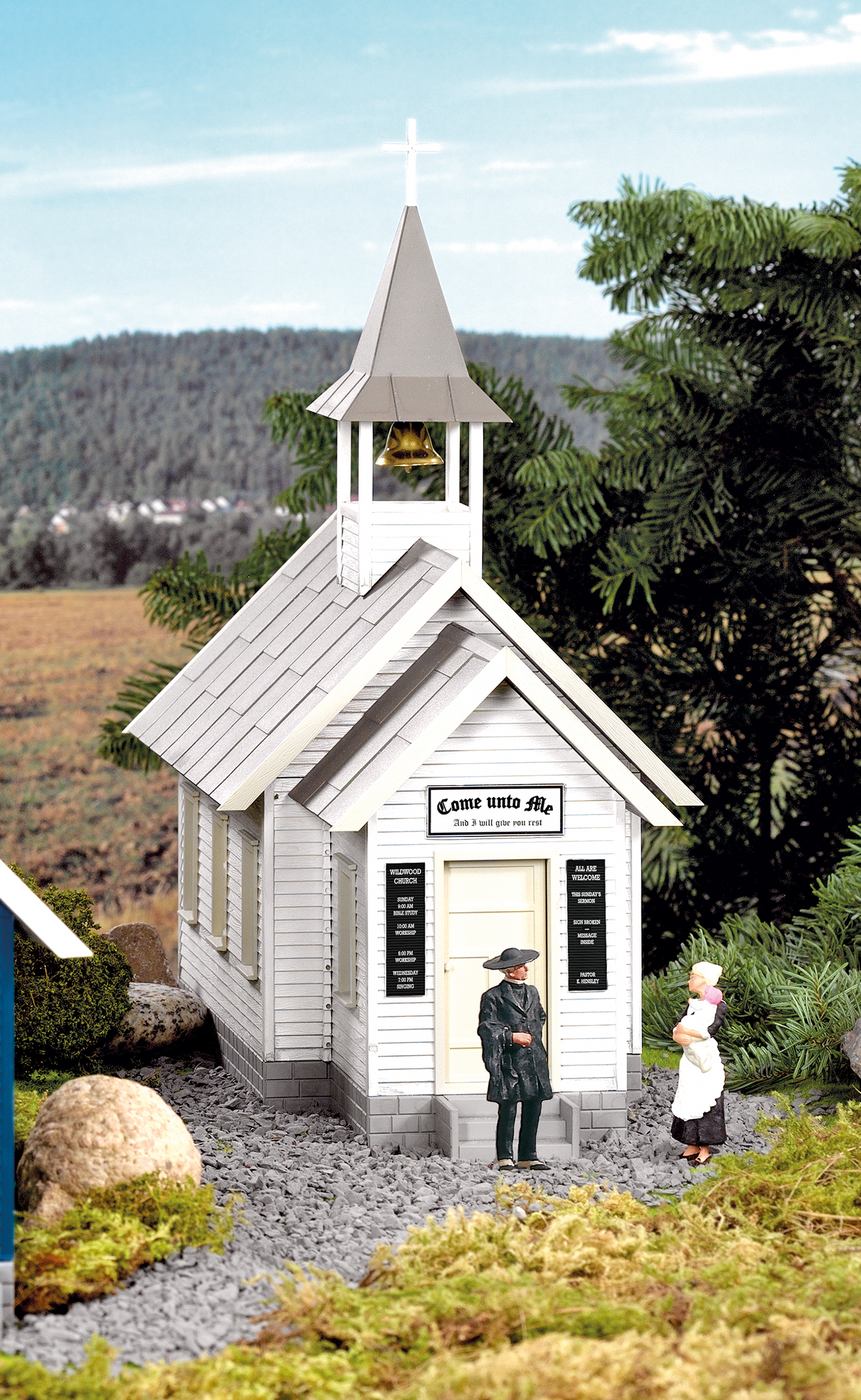Piko 62706 G Scale Wildwood Church, Built-Up