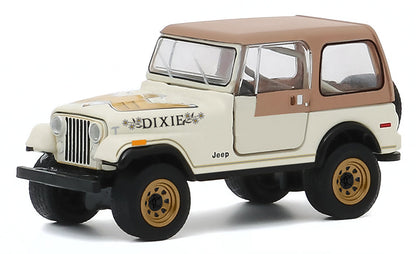 Greenlight 30175 1/64 1979 Jeep CJ-7 Golden Eagle Dixie