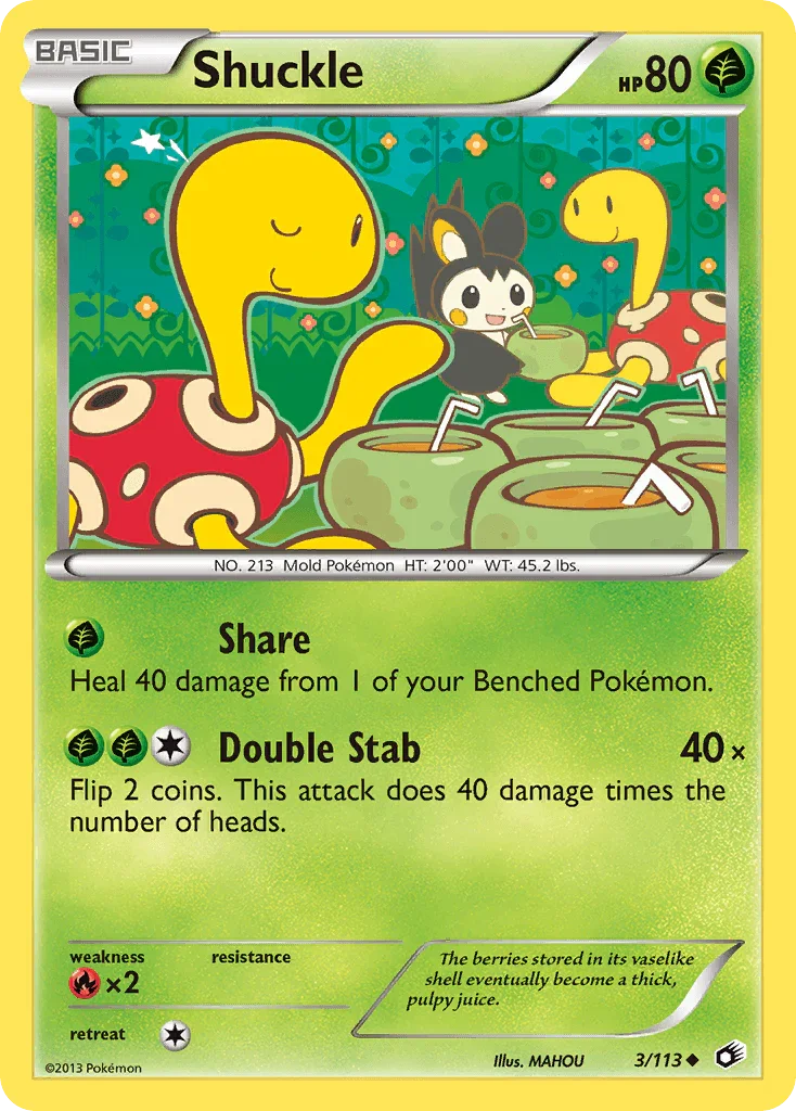 Shuckle (3/113) [Black & White: Legendary Treasures]
