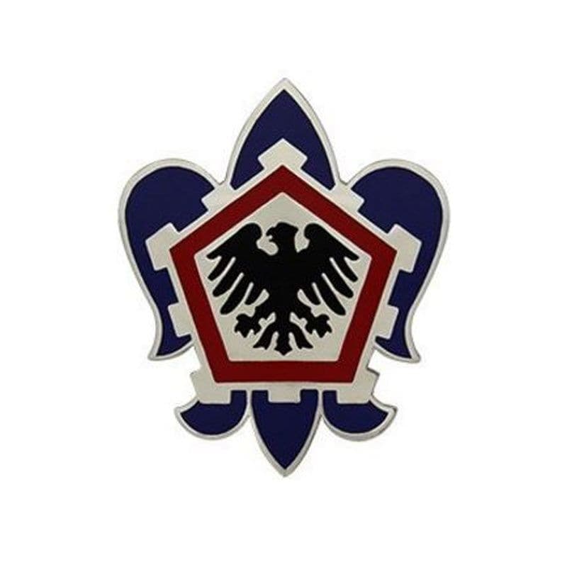 U.S. Army 555th Engineer Brigade Unit Crest (each)