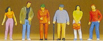 Preiser 10117 HO Scale Pedestrians Standing
