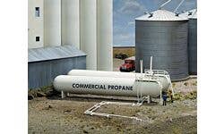 Walthers Cornerstone 933-3129 HO Propane Tanks Kit pkg(2)