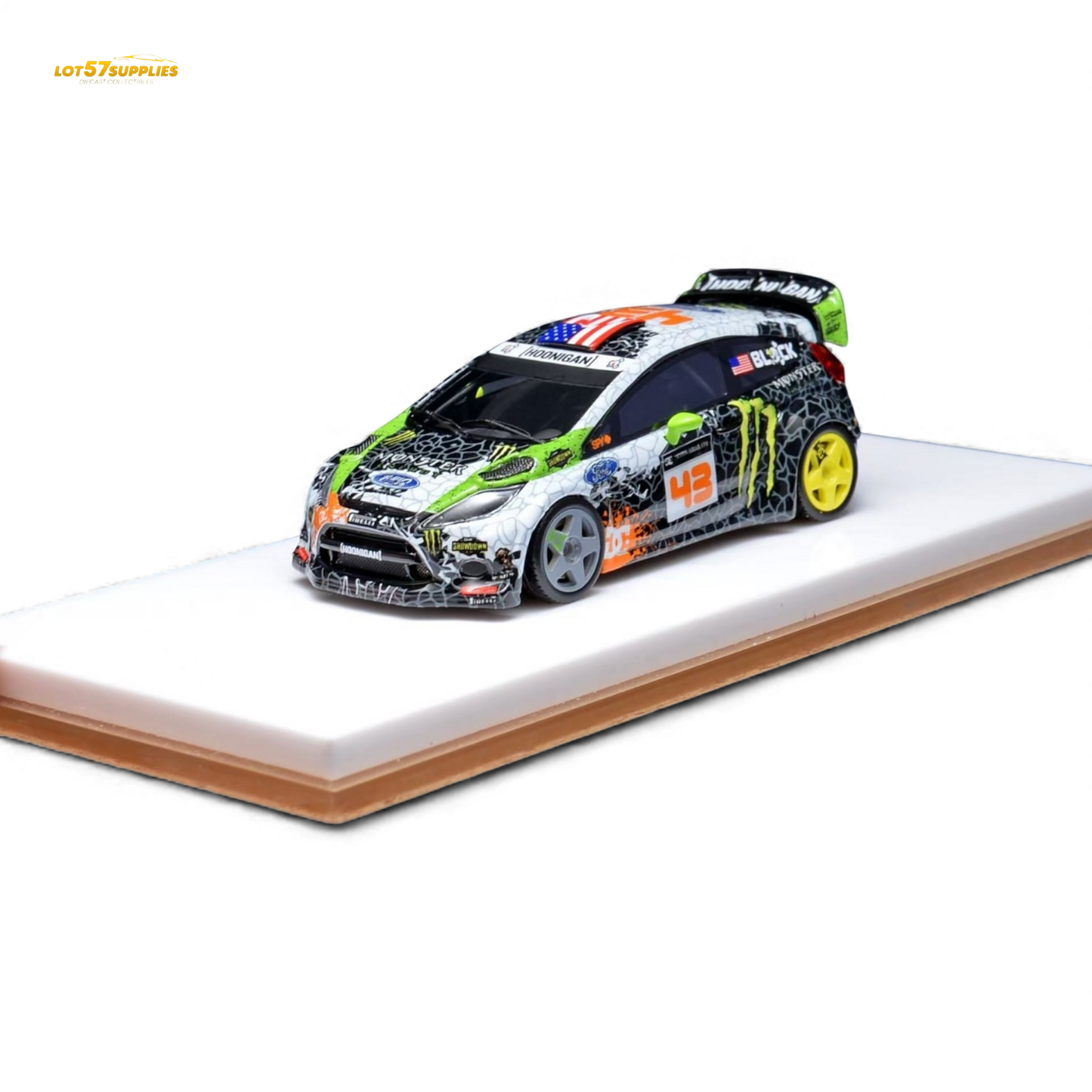 (Pre-Order) Minicraftsman Ken Block Ford Fiesta Gymkhana Livery 1:64