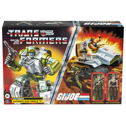 Transformers Collaborative G.I. Joe x Transformers Autobot Kup Triple T