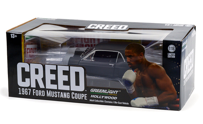 Greenlight 13611 1/18 1967 Ford Mustang Coupe, Creed