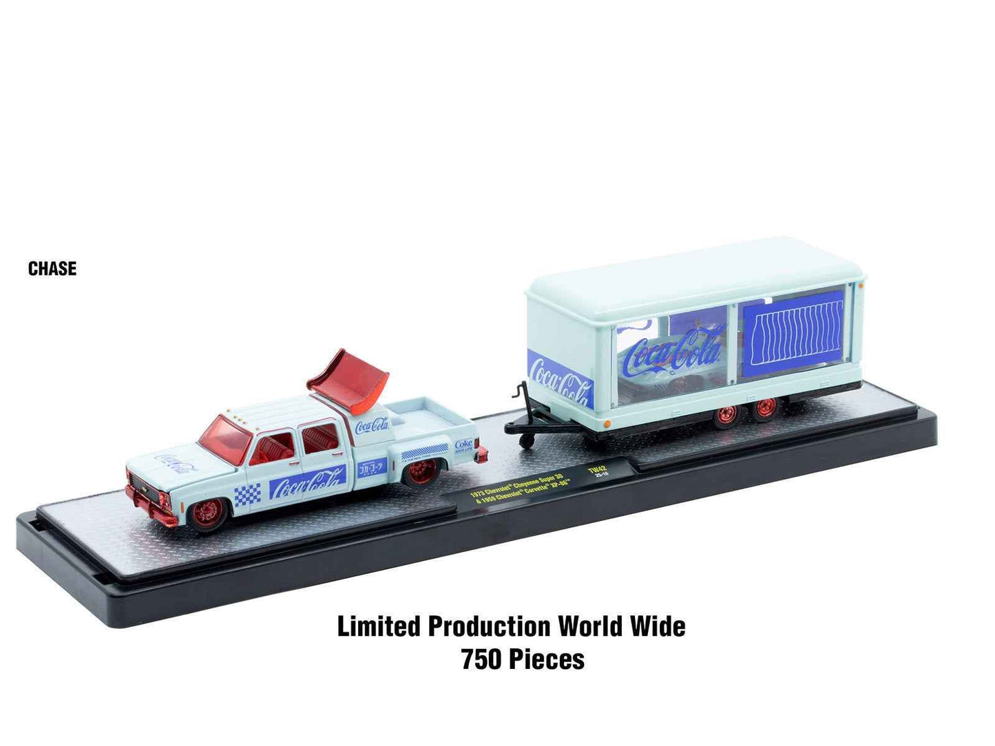 Auto Haulers "Coca-Cola" Set of 3 pieces Release 42 Limited Edition to 8200 pieces Worldwide 1/64 Diecast Models by M2 Machines