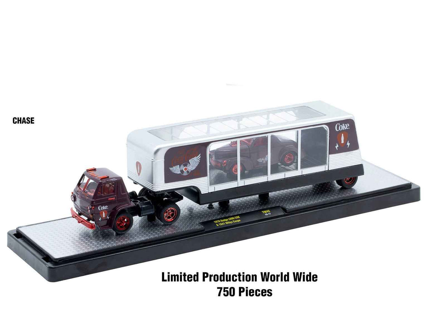 Auto Haulers "Coca-Cola" Set of 3 pieces Release 42 Limited Edition to 8200 pieces Worldwide 1/64 Diecast Models by M2 Machines