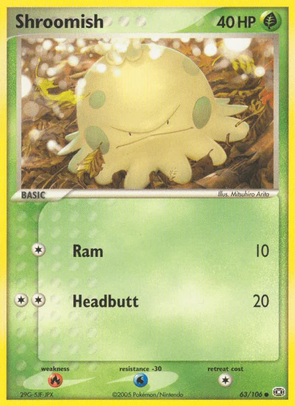 Shroomish (63/106) [EX: Emerald]