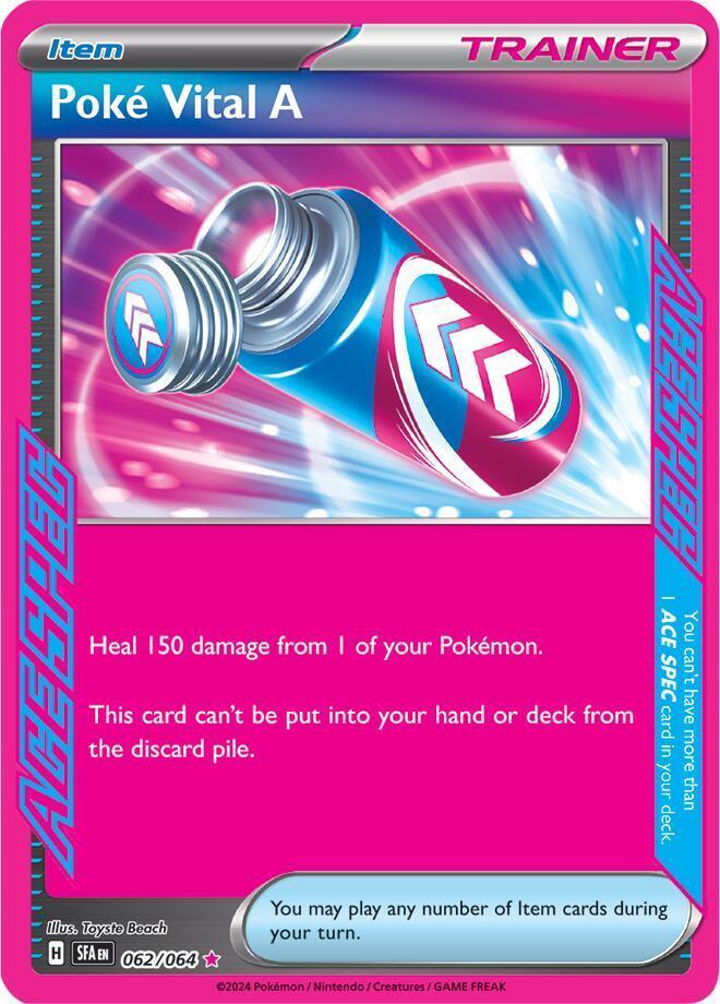 Poke Vital A (062/064) [Scarlet & Violet: Shrouded Fable]