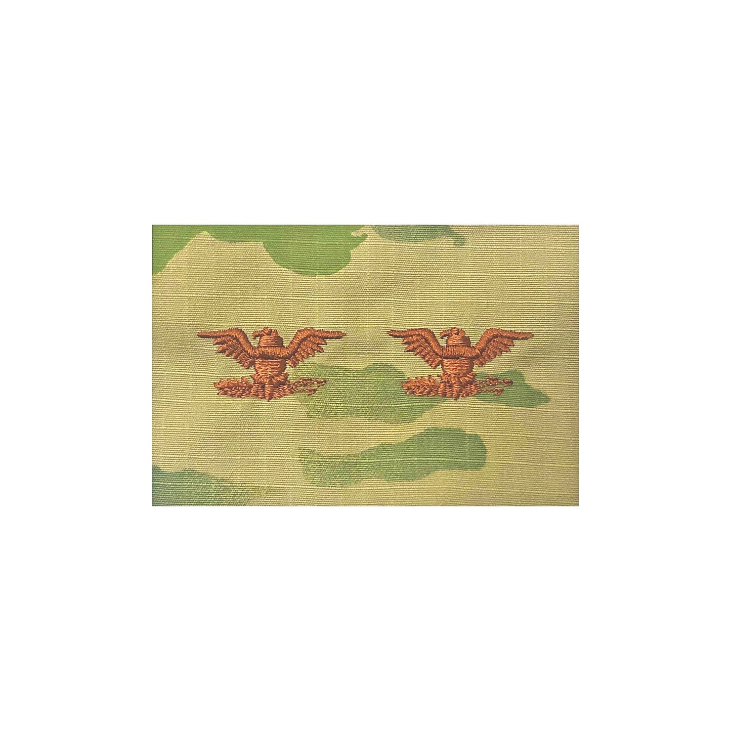 U.S. Air Force O6 Colonel OCP Spice Brown Sew-on Rank For Cap “Only”