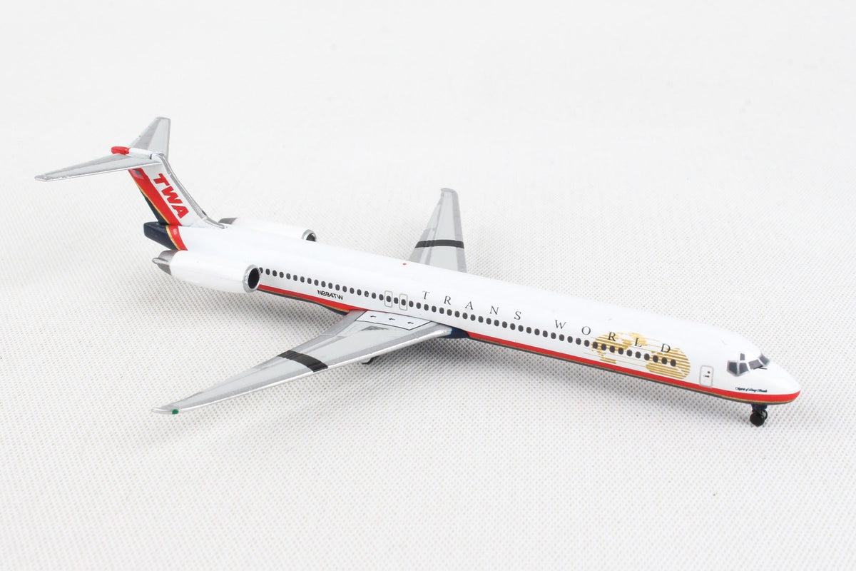 Herpa Wings 1/700 HE533737 Herpa Twa Md-83 1/500 (**)