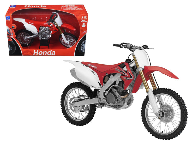 2012 Honda CR 250R Red 1/12 Diecast Motorcycle Model by New Ray  free shipping USA