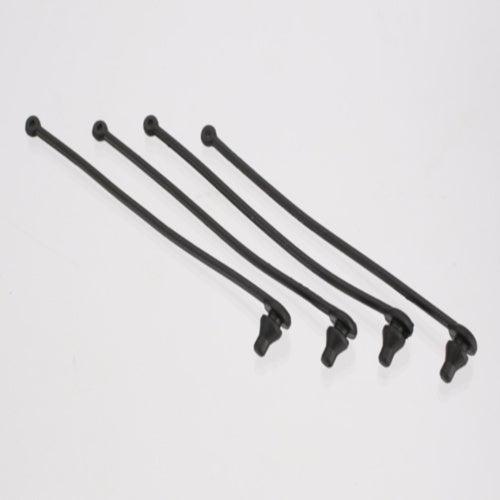 Traxxas 5750 Body Clip Retainer Set (Black) (4) Spartan